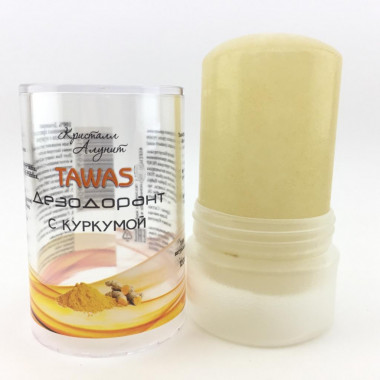 Дезодорант алунит Tawas с куркумой 120г